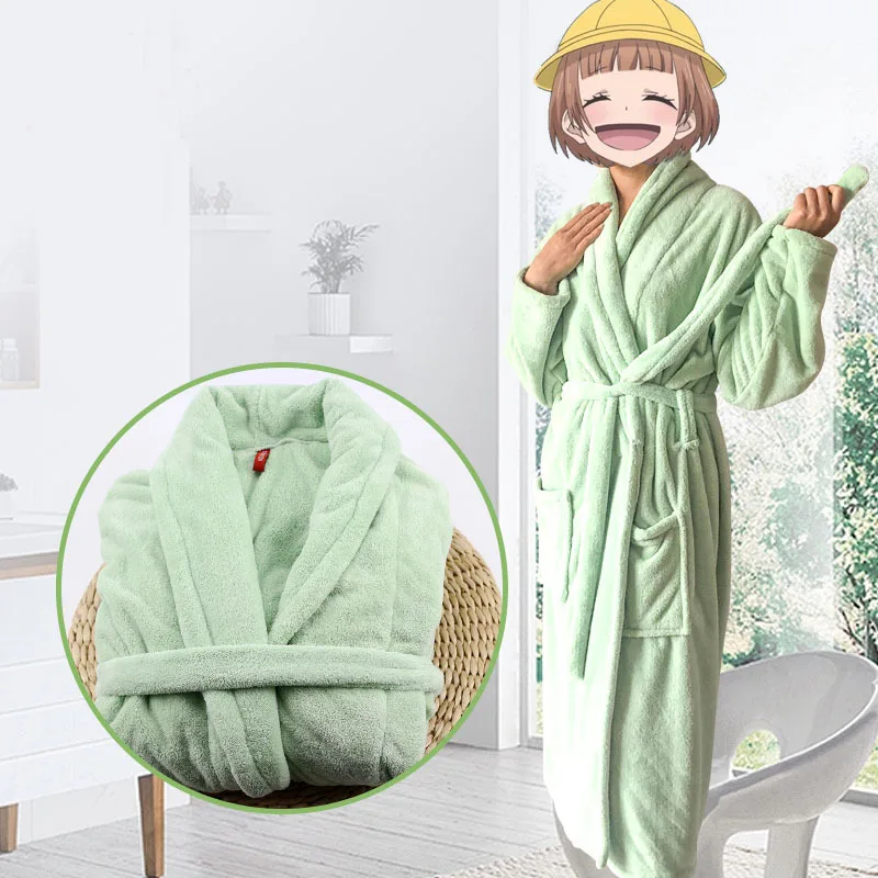 Couple Winter Warm Nightwear Kimono Bathrobe Women And Men Loungewear Robe Flannel Peignoirs Nightgown Coral Fleece Sleepwear
Couple Winter Warm Nightwear Kimono Bathrobe Women And Men Loungewear Robe Flannel Peignoirs Nightgown Coral Fleece Sleepwear