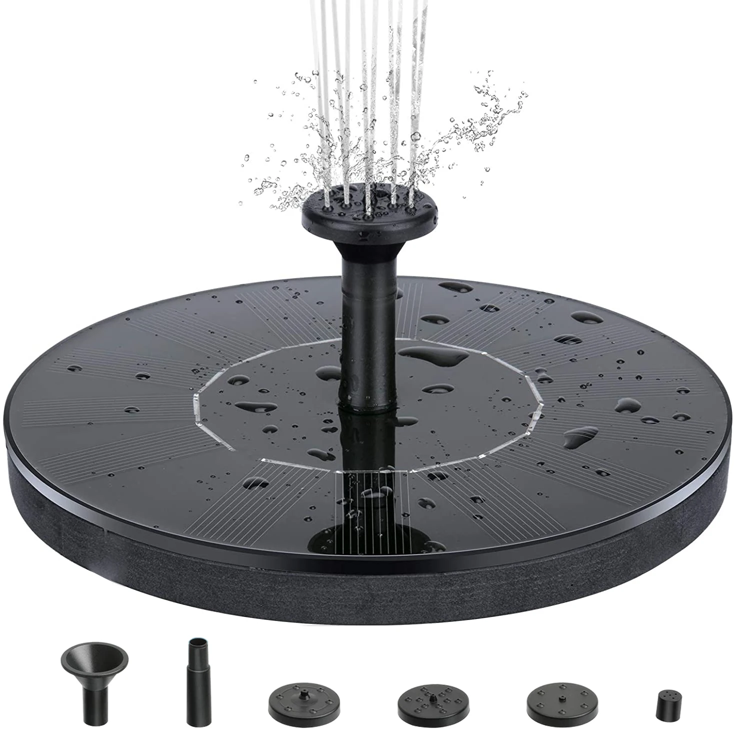 Solar Fountain Diameter 16CM For Swimming Pool Bird Bath, Pond, Garden Decoration, Fish Tank
Solar Fountain Diameter 16CM For Swimming Pool Bird Bath, Pond, Garden Decoration, Fish Tank