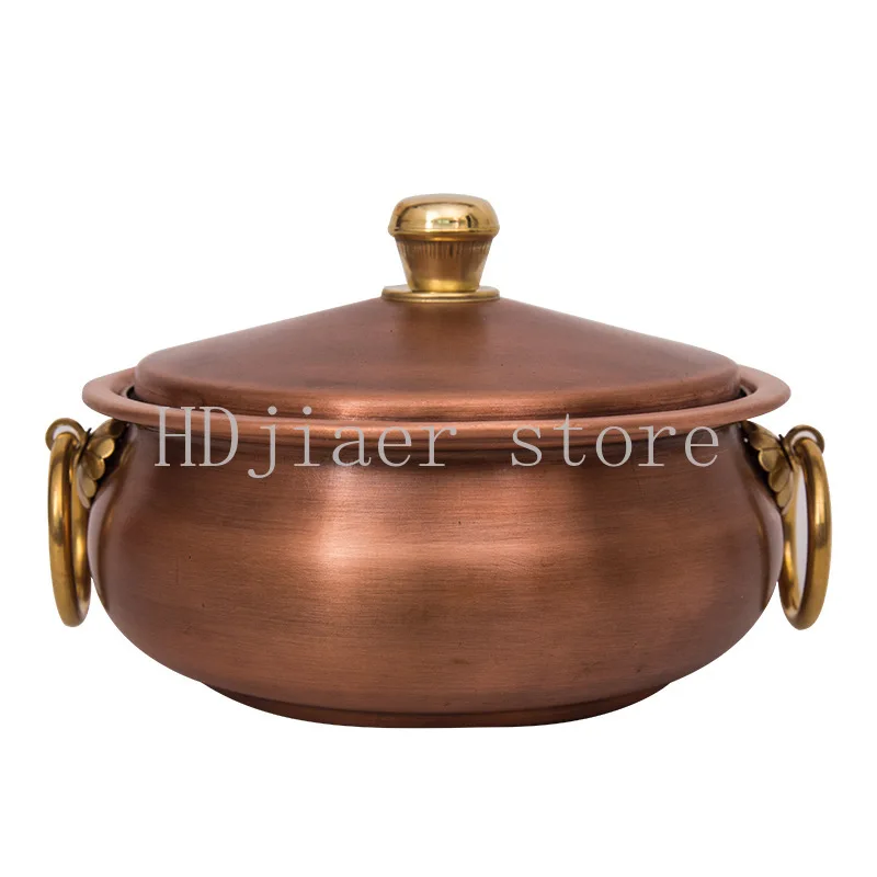 Small hotpot, pure copper induction cooker, copper hotpot, copper pot for boiling lamb
Small hotpot, pure copper induction cooker, copper hotpot, copper pot for boiling lamb
