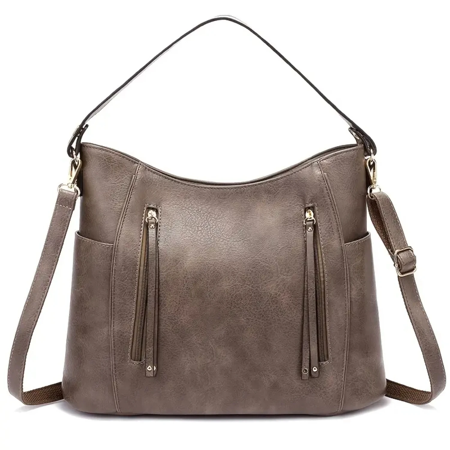 Fashion Tote Bag With Zipper, Elegant Handbag Women's Trendy Shoulder Bag With Removable Strap
Fashion Tote Bag With Zipper, Elegant Handbag Women's Trendy Shoulder Bag With Removable Strap