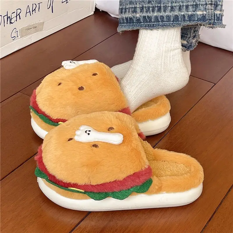New funny burger slippers women's creative winter shoes home furry slides woman fuzzy cloud slippers ladies warm room scuff shoe
New funny burger slippers women's creative winter shoes home furry slides woman fuzzy cloud slippers ladies warm room scuff shoe