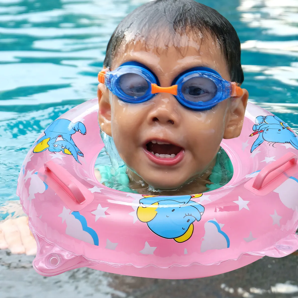 1pc Baby Swimming Ring Inflatable Seat Ring Bubble Bottom Floating Ring for Girls Boys 50x50cm (Pink, Elephant)
1pc Baby Swimming Ring Inflatable Seat Ring Bubble Bottom Floating Ring for Girls Boys 50x50cm (Pink, Elephant)
