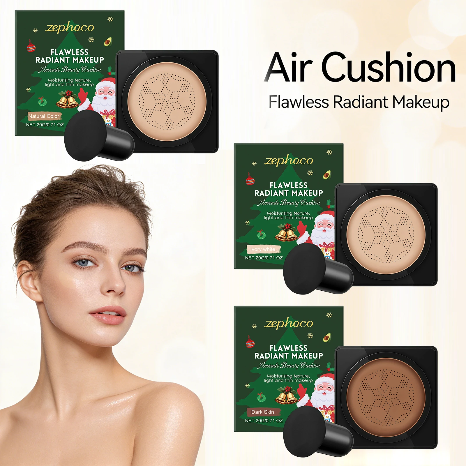 Air Cushion Makeup Bb Cream Foundation Lasting Full Coverage Liquid Foundation Natural Mushroom Air Cushion Face Makeup
Air Cushion Makeup Bb Cream Foundation Lasting Full Coverage Liquid Foundation Natural Mushroom Air Cushion Face Makeup
