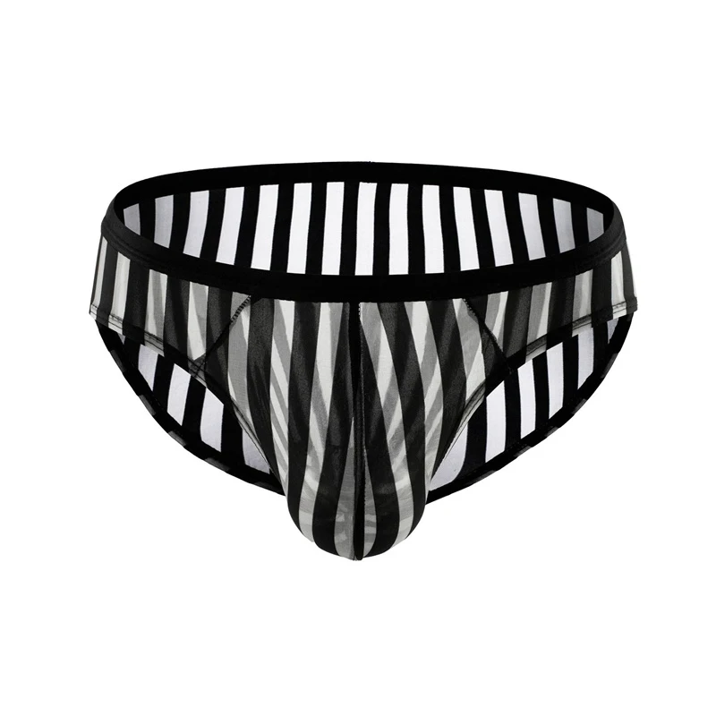 Sexy Men Mesh Briefs Striped Underwear Summer Thin Transpanrent Low Rise Breathable Underpants Sissy Panties Jockstrap
Sexy Men Mesh Briefs Striped Underwear Summer Thin Transpanrent Low Rise Breathable Underpants Sissy Panties Jockstrap
