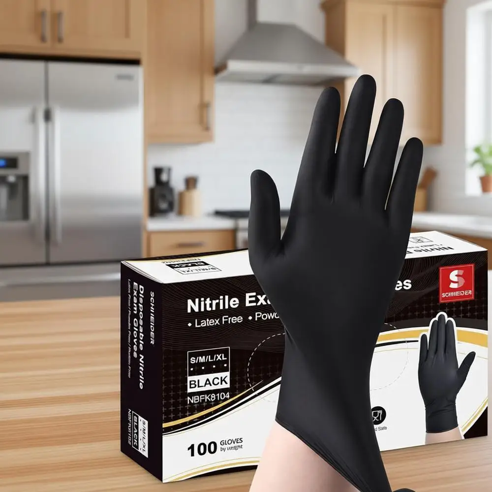 Одноразовые нитриловые перчатки 5 Mil, без латекса и пудры, идеально подходят для медицинских работ, уборки и приготовления пищи
Одноразовые нитриловые перчатки 5 Mil, без латекса и пудры, идеально подходят для медицинских работ, уборки и приготовления пищи