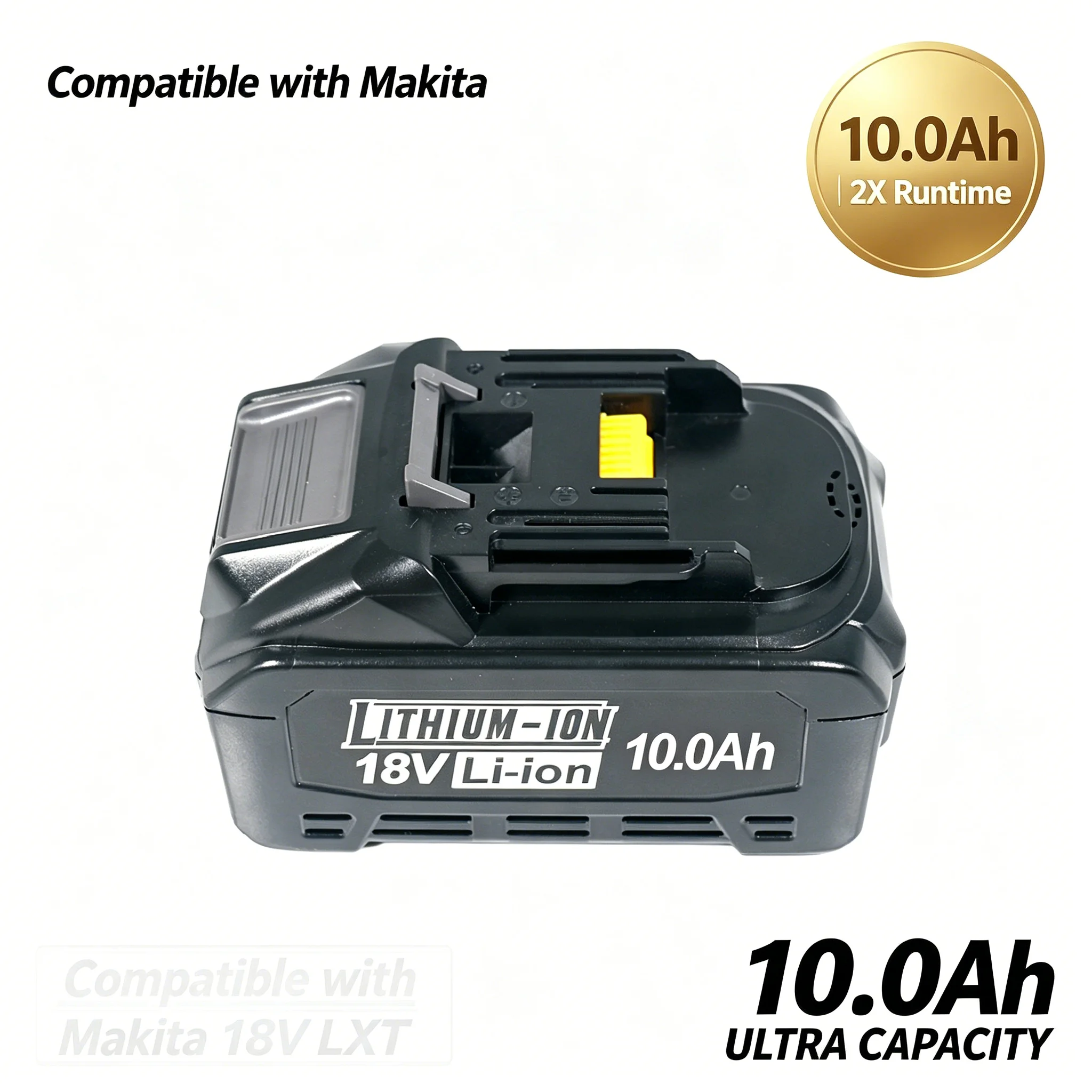 For Makita 18V10.0Ah Rechargeable Battery ,For Makita BL1830 BL1830B BL1840 BL1840B BL1850 BL1850B Power Tools Battery
For Makita 18V10.0Ah Rechargeable Battery ,For Makita BL1830 BL1830B BL1840 BL1840B BL1850 BL1850B Power Tools Battery
