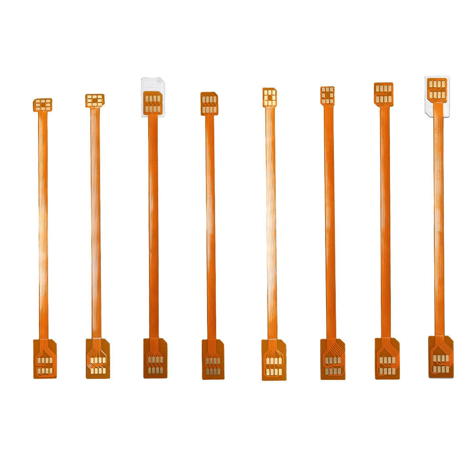 Кабель-удлинитель для SIM-карт Public-to-Public: конвертер для карт 3FF micro, 2FF стандартных, 4FF Nano SIM, гибкий FPC-кабель-удлинитель
Кабель-удлинитель для SIM-карт Public-to-Public: конвертер для карт 3FF micro, 2FF стандартных, 4FF Nano SIM, гибкий FPC-кабель-удлинитель