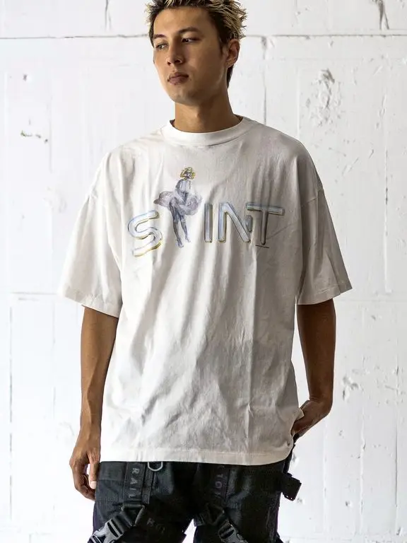 American Street Saint Vintage Washed Heavyweight round Neck Short Sleeve T-Shirt Retro Deteriorated Style Unisex Wear Resistant
American Street Saint Vintage Washed Heavyweight round Neck Short Sleeve T-Shirt Retro Deteriorated Style Unisex Wear Resistant