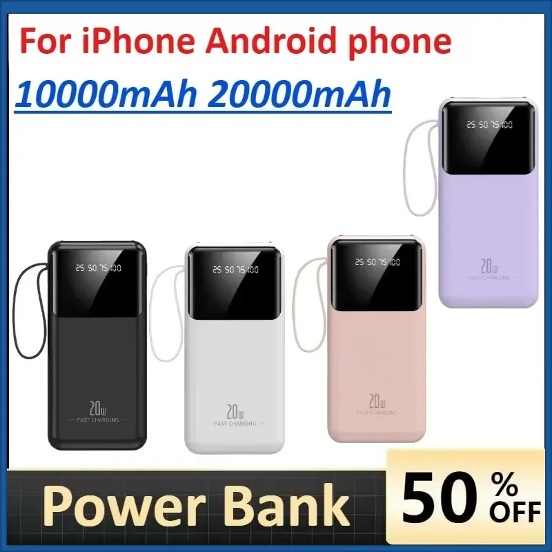 10000mAh 20000mAh Power Bank For iPhone Android phone Quick Charge Powerbank Portable External Battery Charger
10000mAh 20000mAh Power Bank For iPhone Android phone Quick Charge Powerbank Portable External Battery Charger