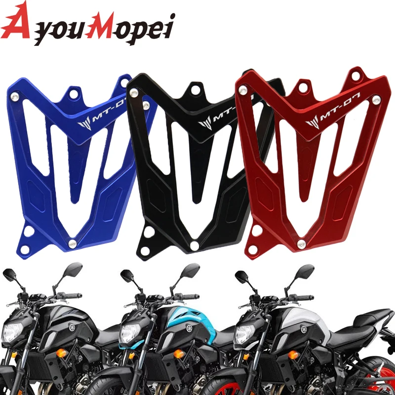 CNC Motorcycle Front Engine Sprocket Protection Chain Guard Cover For YAMAHA MT07 MT 07 Tracer FZ07 FZ 07 2013-2023 XSR700
CNC Motorcycle Front Engine Sprocket Protection Chain Guard Cover For YAMAHA MT07 MT 07 Tracer FZ07 FZ 07 2013-2023 XSR700