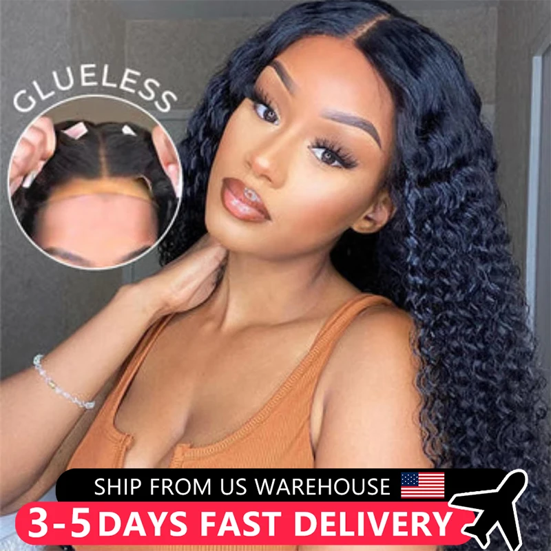 Deep Wave 5x5 Lace Closure Wig Ready To Wear Glueless Wigs Pre Cut Curly Human Hair Water Wave 13x4 HD Lace Frontal Wig 200%
Deep Wave 5x5 Lace Closure Wig Ready To Wear Glueless Wigs Pre Cut Curly Human Hair Water Wave 13x4 HD Lace Frontal Wig 200%
