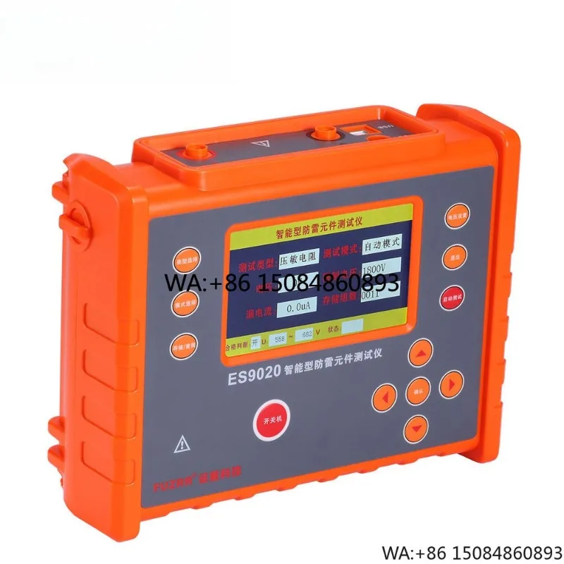 MOV GDT SPD Lightning Surge Arrester Detector PV Circuit Lightning Protection Performance Testing Instrument
MOV GDT SPD Lightning Surge Arrester Detector PV Circuit Lightning Protection Performance Testing Instrument