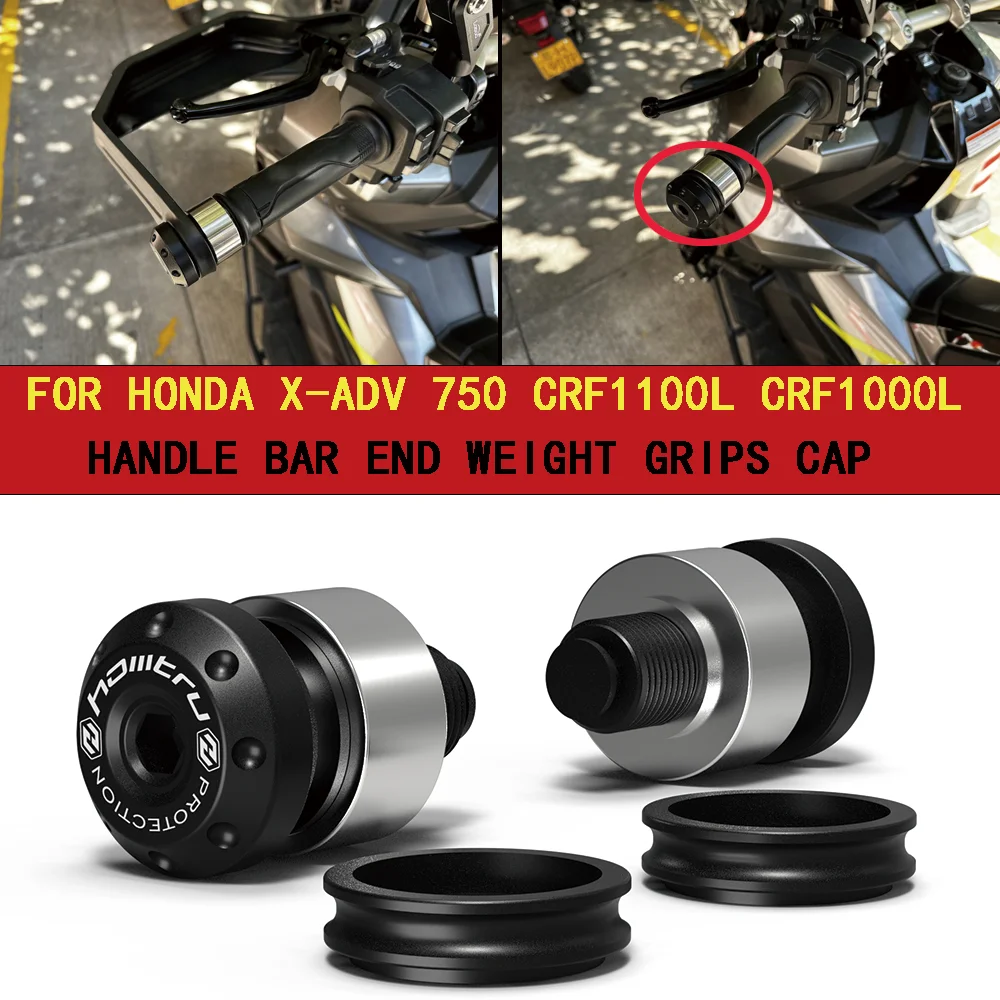 For Honda X-ADV750 X ADV750 2021-2023 2024 CRF1100L 2020-2024 CRF1000L 2016-2019 Motorcycle handle rod end shock weight grip cap
For Honda X-ADV750 X ADV750 2021-2023 2024 CRF1100L 2020-2024 CRF1000L 2016-2019 Motorcycle handle rod end shock weight grip cap