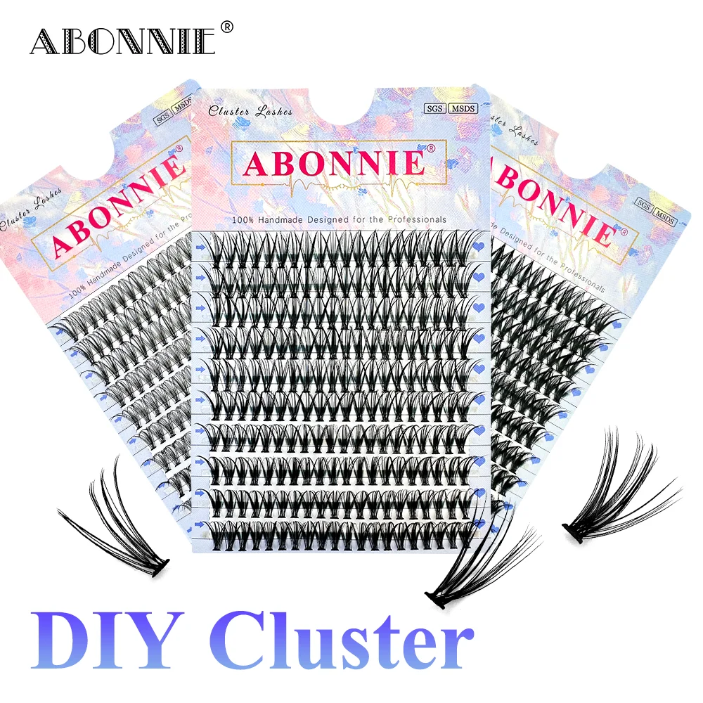 ABONNIE 10Rows DIY Cluster Lashes Segmented Fluffy Volume Eyelashes Individual Amazing Clusters Lashes
ABONNIE 10Rows DIY Cluster Lashes Segmented Fluffy Volume Eyelashes Individual Amazing Clusters Lashes