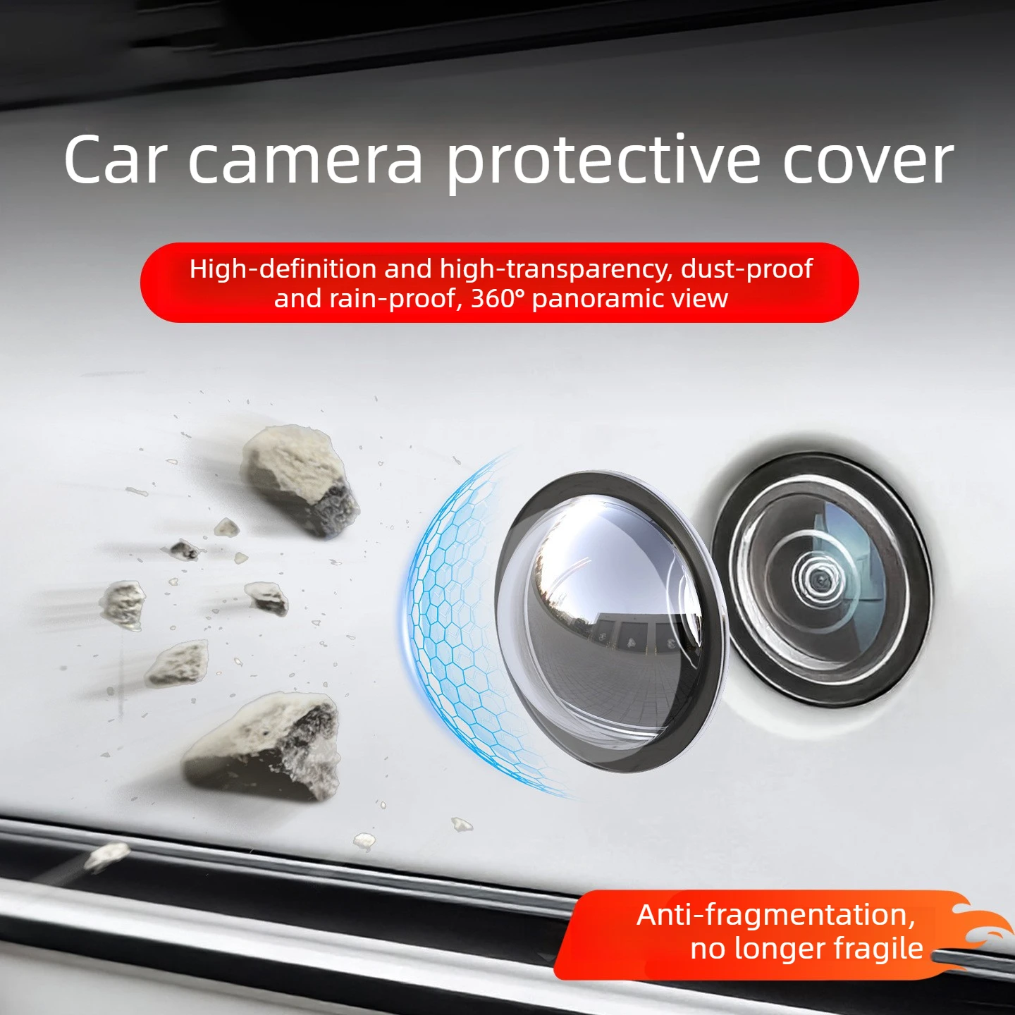 2PCS Universal Car Camera Lens Protector Rear View Backup Camera Cover 360° Camera Protection Anti Scratch Waterproof
2PCS Universal Car Camera Lens Protector Rear View Backup Camera Cover 360° Camera Protection Anti Scratch Waterproof