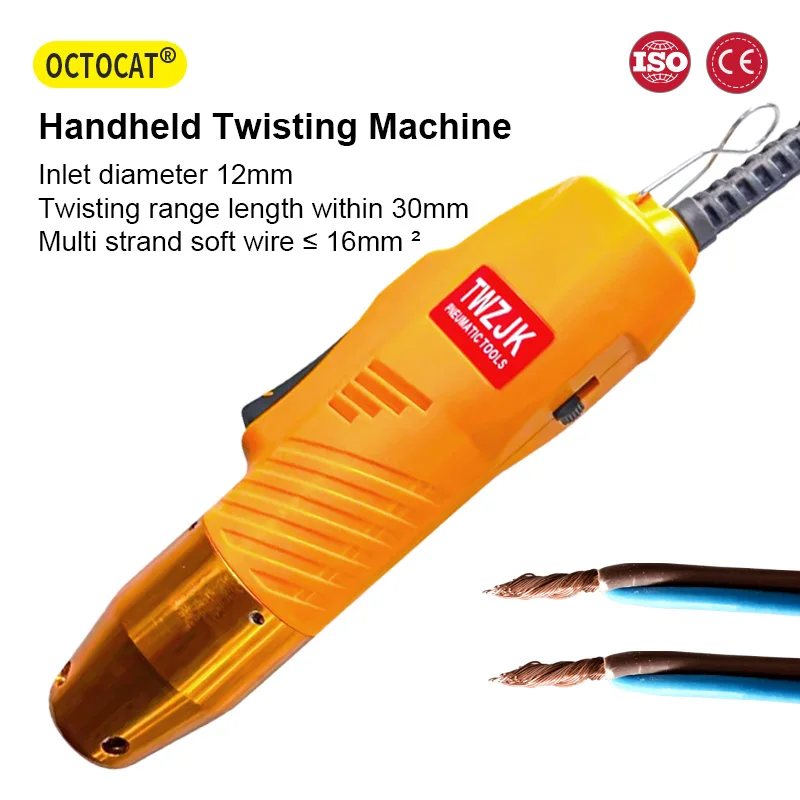 Handheld Electric Twister Wire Twisting Tool Adjustable Speed Efficient Multi Strand Wire Twisting Ergonomic Portable Electrical
Handheld Electric Twister Wire Twisting Tool Adjustable Speed Efficient Multi Strand Wire Twisting Ergonomic Portable Electrical