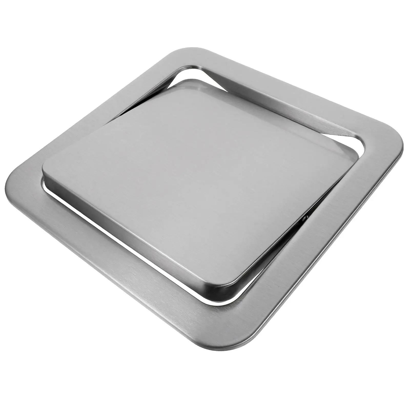Stainless Steel Trash Can Lid Countertop Chute Lids Trashcan Garbage Bin Cover Kitchen Replacement
Stainless Steel Trash Can Lid Countertop Chute Lids Trashcan Garbage Bin Cover Kitchen Replacement
