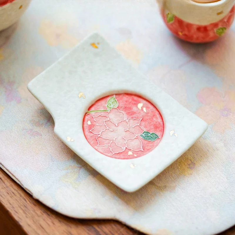 Hand Painted Chinese Rose Ceramic Coaster Heat Insulation Anti Scald New Chinese Tea Ceremony Design High Grade Tea Set
Hand Painted Chinese Rose Ceramic Coaster Heat Insulation Anti Scald New Chinese Tea Ceremony Design High Grade Tea Set