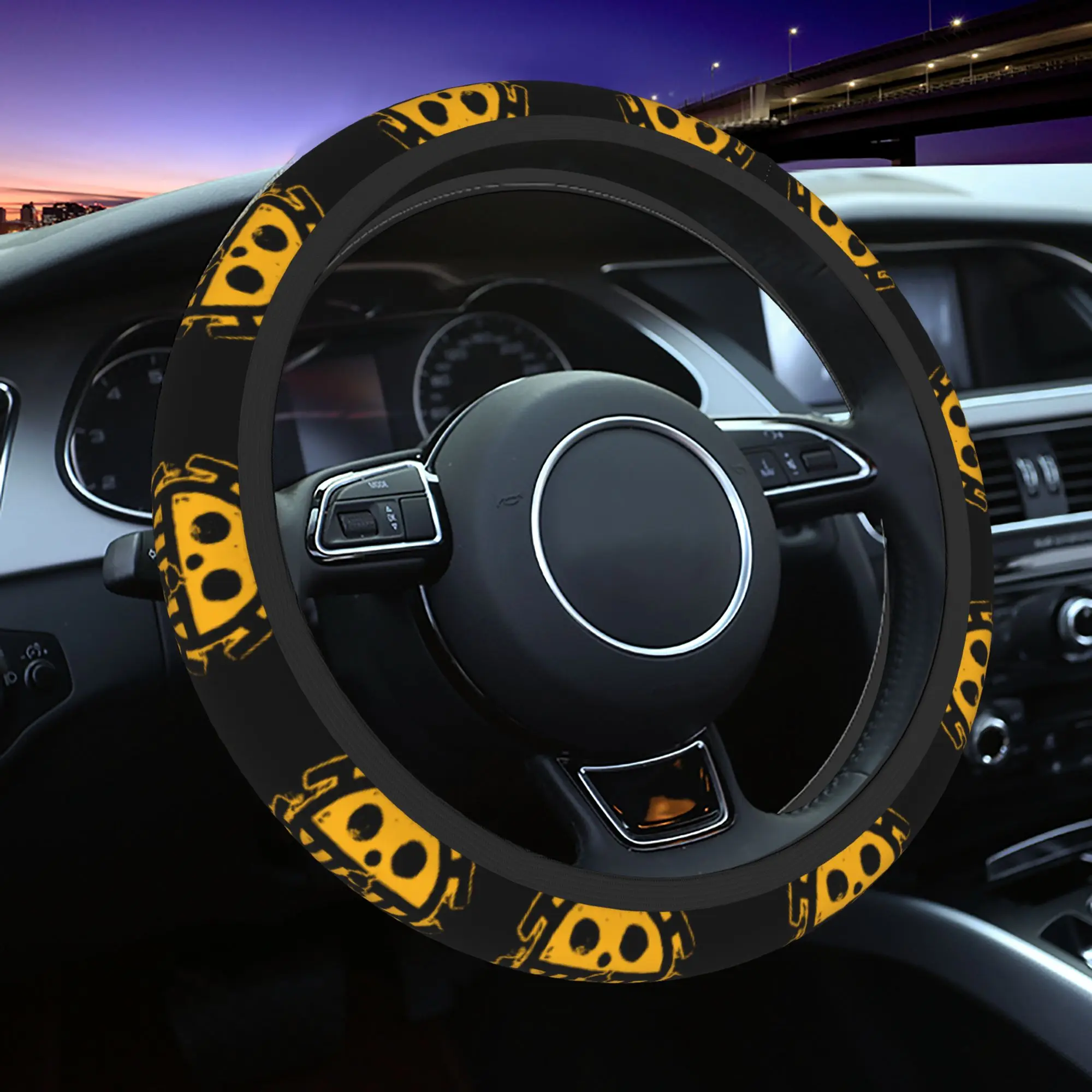 Op-Op Car Steering Wheel Cover Trafalgar Law One Piece Anime Auto Steering Wheel Protector Fashion Car-styling Car Accessories
Op-Op Car Steering Wheel Cover Trafalgar Law One Piece Anime Auto Steering Wheel Protector Fashion Car-styling Car Accessories