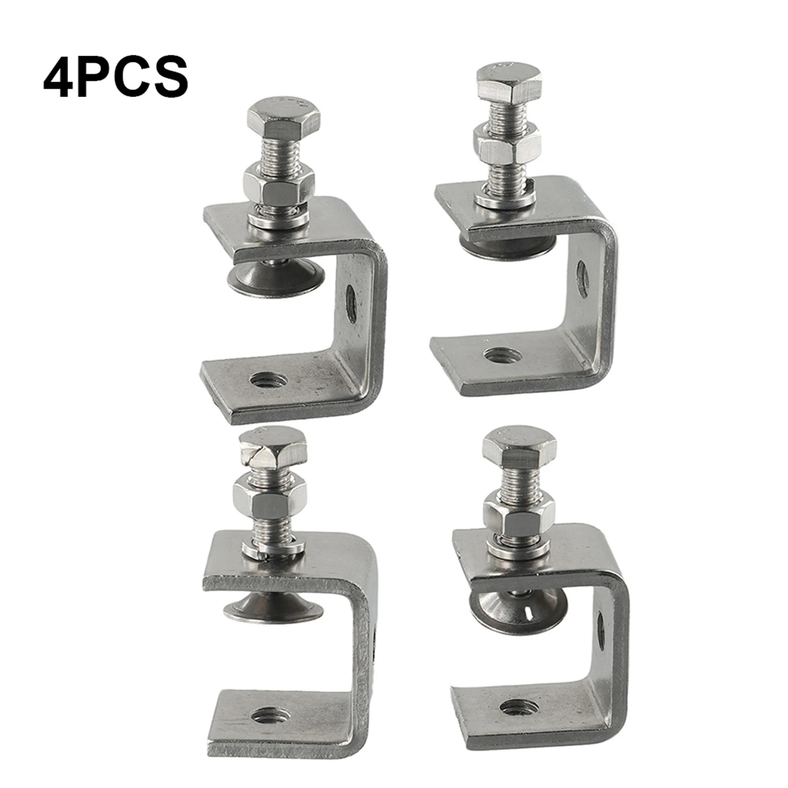 4pcs Stainless Steel C Clamps Clamp For Mounting U Clamps Small Desk Clamp For Welding And Construction Works
4pcs Stainless Steel C Clamps Clamp For Mounting U Clamps Small Desk Clamp For Welding And Construction Works