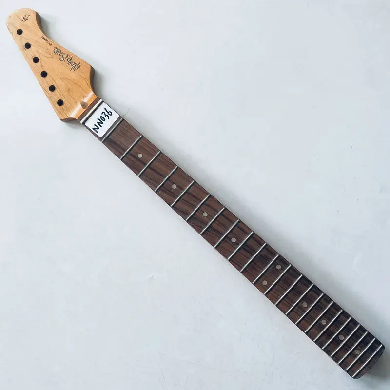 NN036 Original HarleyBenton Brand ST Guitar 22 Frets Electric Guitar Neck Maple Rosewood Replace and DIY Surface Damages&Dirty
NN036 Original HarleyBenton Brand ST Guitar 22 Frets Electric Guitar Neck Maple Rosewood Replace and DIY Surface Damages&Dirty