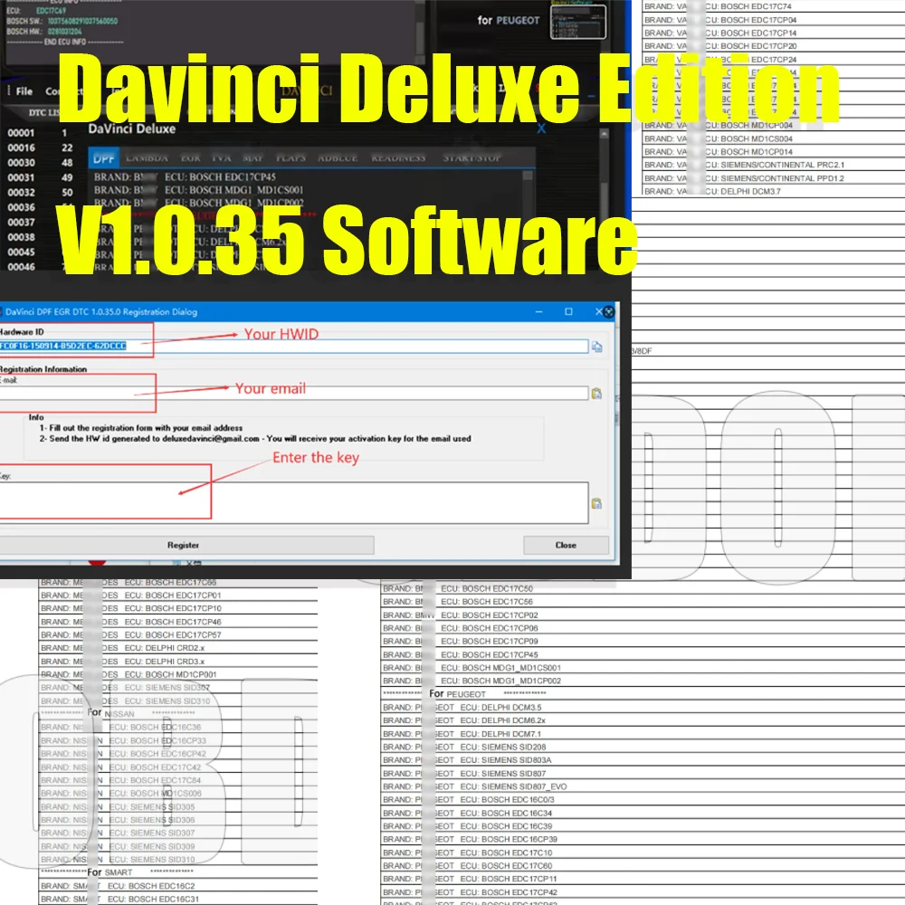 1-year V1.0.35 Davinci Deluxe Edition Software 1.0.35 Version Support upgrade High Quality Auto Online Software Tool
1-year V1.0.35 Davinci Deluxe Edition Software 1.0.35 Version Support upgrade High Quality Auto Online Software Tool