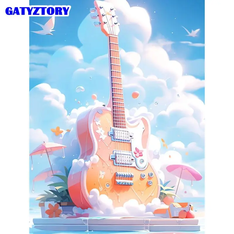 GATYZTORY Paint By Number Cloud Guitar Scenery Drawing On Canvas HandPainted Art Gift DIY Pictures By Number Kits Home Decor
GATYZTORY Paint By Number Cloud Guitar Scenery Drawing On Canvas HandPainted Art Gift DIY Pictures By Number Kits Home Decor