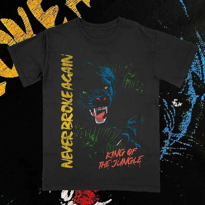 Gothic Punk Dark Style Clothing Men Y2k Cartoon Printed Short-sleeved High Street Fashion Versatile Oversized T-shirts Women
Gothic Punk Dark Style Clothing Men Y2k Cartoon Printed Short-sleeved High Street Fashion Versatile Oversized T-shirts Women