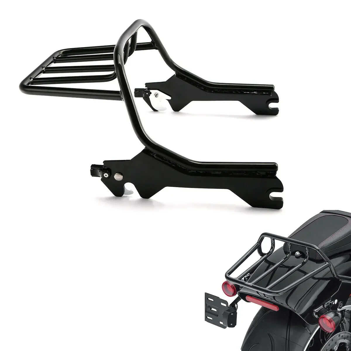 2 Up Luggage Rack For Harley Softail Fat Boy 114 2018-2023 Breakout 114 2018-2020 Motorcycle
2 Up Luggage Rack For Harley Softail Fat Boy 114 2018-2023 Breakout 114 2018-2020 Motorcycle