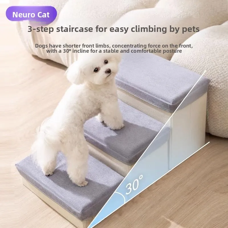Anti-Slip Pet Stairs for Small Dogs Bedside Step Pet Ladder Foldable Dog Steps Elderly Dogs Bed Accessory Dog Supplies
Anti-Slip Pet Stairs for Small Dogs Bedside Step Pet Ladder Foldable Dog Steps Elderly Dogs Bed Accessory Dog Supplies