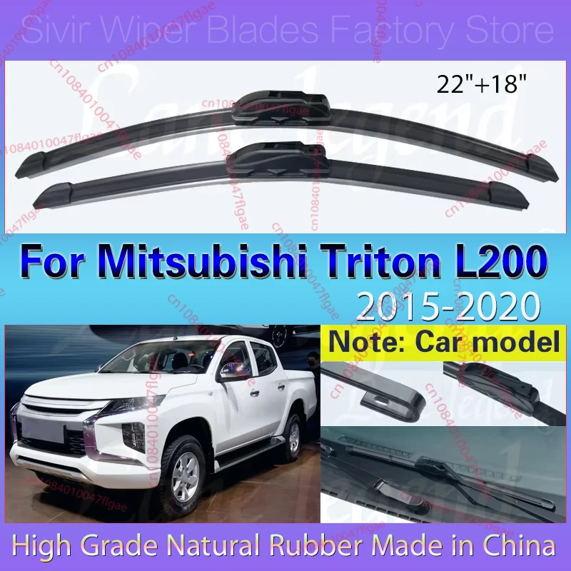 Car Wiper Blade For Mitsubishi Triton L200 2015 2016 2017 2018 2019 2020 Front Window Windscreen Cleaning Car Accessories 22"18"
Car Wiper Blade For Mitsubishi Triton L200 2015 2016 2017 2018 2019 2020 Front Window Windscreen Cleaning Car Accessories 22"18"