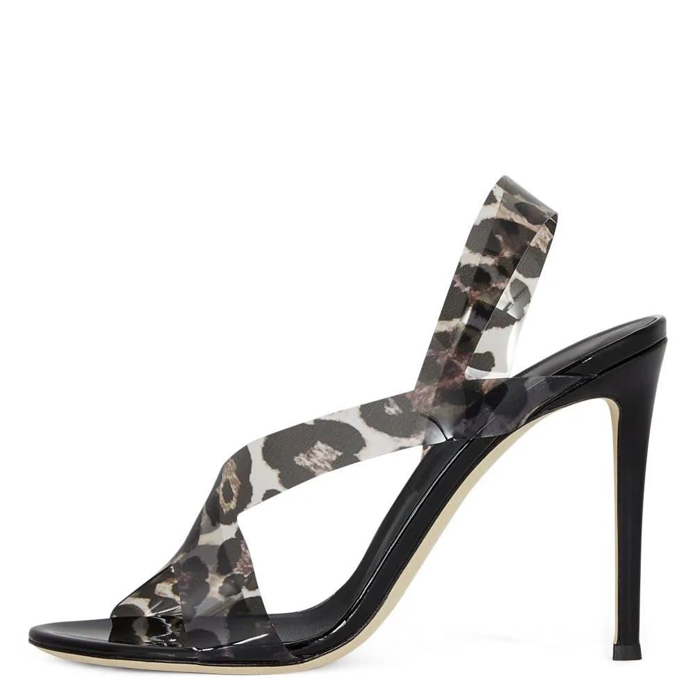 2023 Summer High Heel Sandals for Women Round Toe Sexy Leopard PVC Party Heels Black Strap Sandals Ladies Elegant Purple Shoes
2023 Summer High Heel Sandals for Women Round Toe Sexy Leopard PVC Party Heels Black Strap Sandals Ladies Elegant Purple Shoes