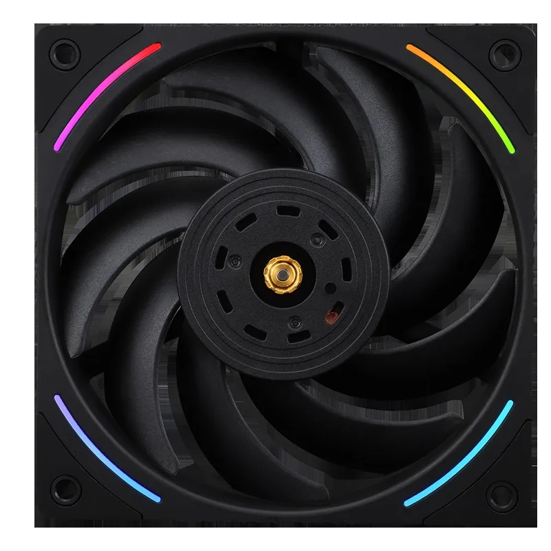 Quad-Corner ARGB Halo 120mm PWM Fan, S-FDB Bearing & Smart Control, TL-K12 Cooler for Computer Chassis
Quad-Corner ARGB Halo 120mm PWM Fan, S-FDB Bearing & Smart Control, TL-K12 Cooler for Computer Chassis