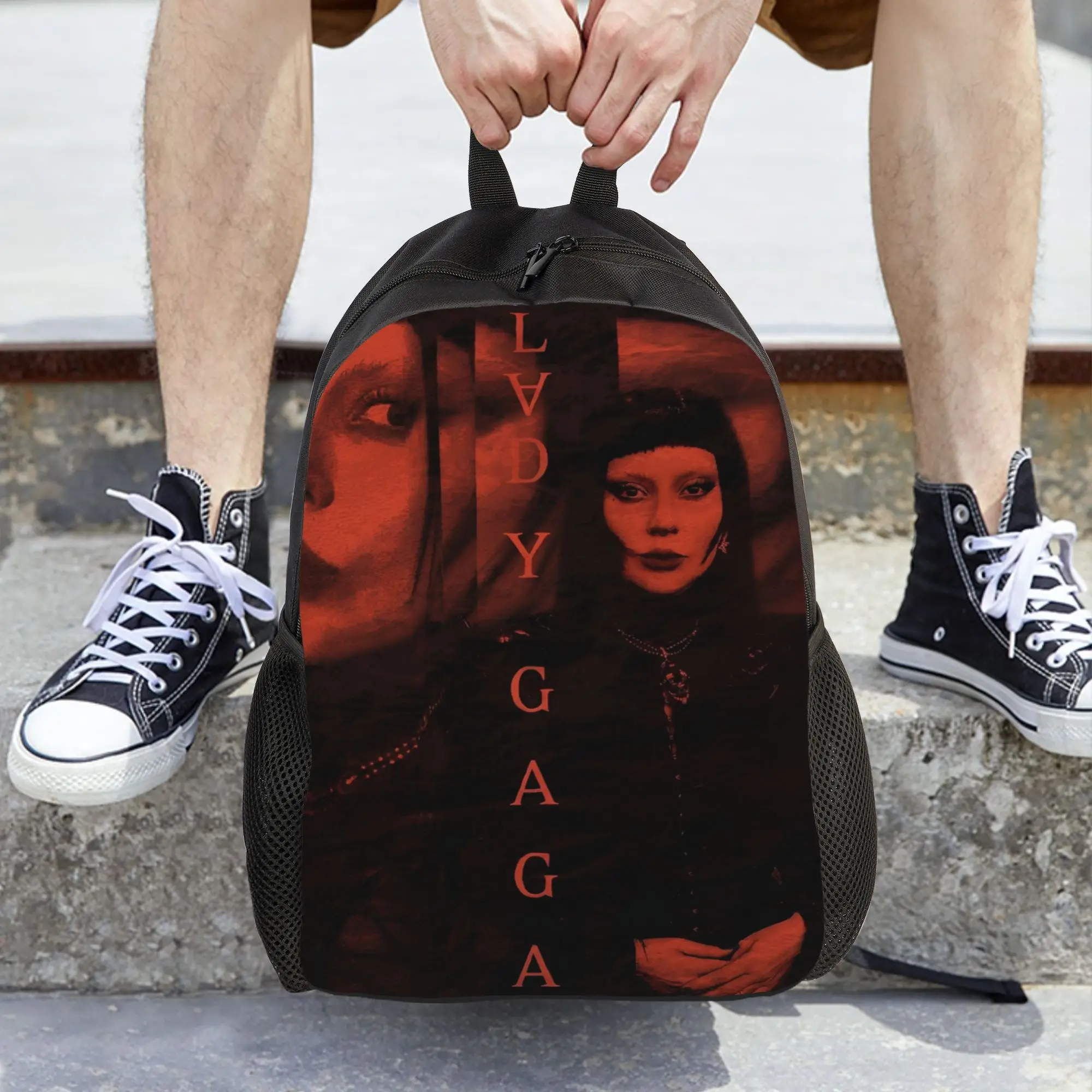 Женский рюкзак Lady Gaga Mayhem, модный студенческий школьный рюкзак, рюкзак для ноутбука, дорожный рюкзак для мальчиков и девочек
Женский рюкзак Lady Gaga Mayhem, модный студенческий школьный рюкзак, рюкзак для ноутбука, дорожный рюкзак для мальчиков и девочек