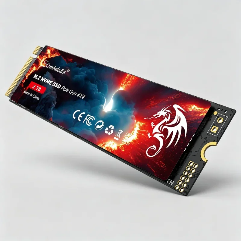 SomnAmbulist SSD M2 NVME PCIe 3.0 M2 2280 128GB 256GB 512GB 1TB Internal Solid State Drive For Laptop Desktop Game Console
SomnAmbulist SSD M2 NVME PCIe 3.0 M2 2280 128GB 256GB 512GB 1TB Internal Solid State Drive For Laptop Desktop Game Console