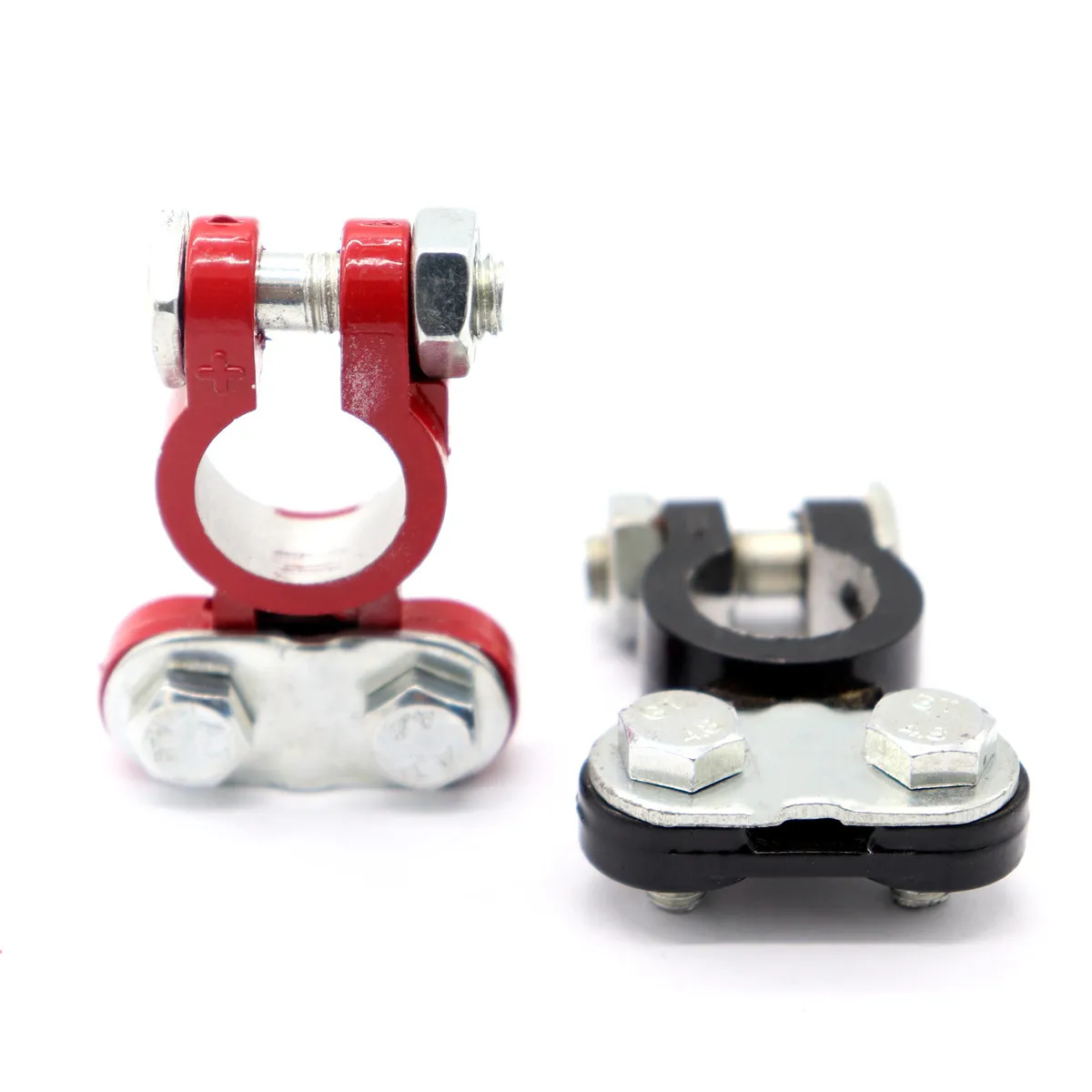2Pcs Heavy Duty Car Battery Terminals Kit Strong Wear Corrosion Resistance Low Current Loss Fast Easy Installation for Truck Suv
2Pcs Heavy Duty Car Battery Terminals Kit Strong Wear Corrosion Resistance Low Current Loss Fast Easy Installation for Truck Suv