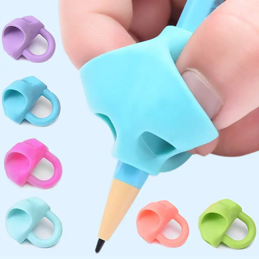 Training Handwriting Calligraphy Posture Correction Children Writing Aid Grip Silicone Pencil Grips
Training Handwriting Calligraphy Posture Correction Children Writing Aid Grip Silicone Pencil Grips