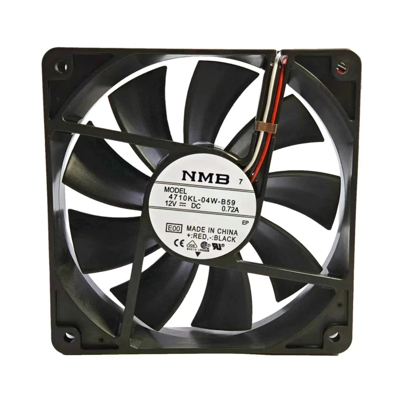 HJY 1PCS NMB 4710KL-04W-B59 12025 DC 12V 0.72A 3-wire cooling fan
HJY 1PCS NMB 4710KL-04W-B59 12025 DC 12V 0.72A 3-wire cooling fan