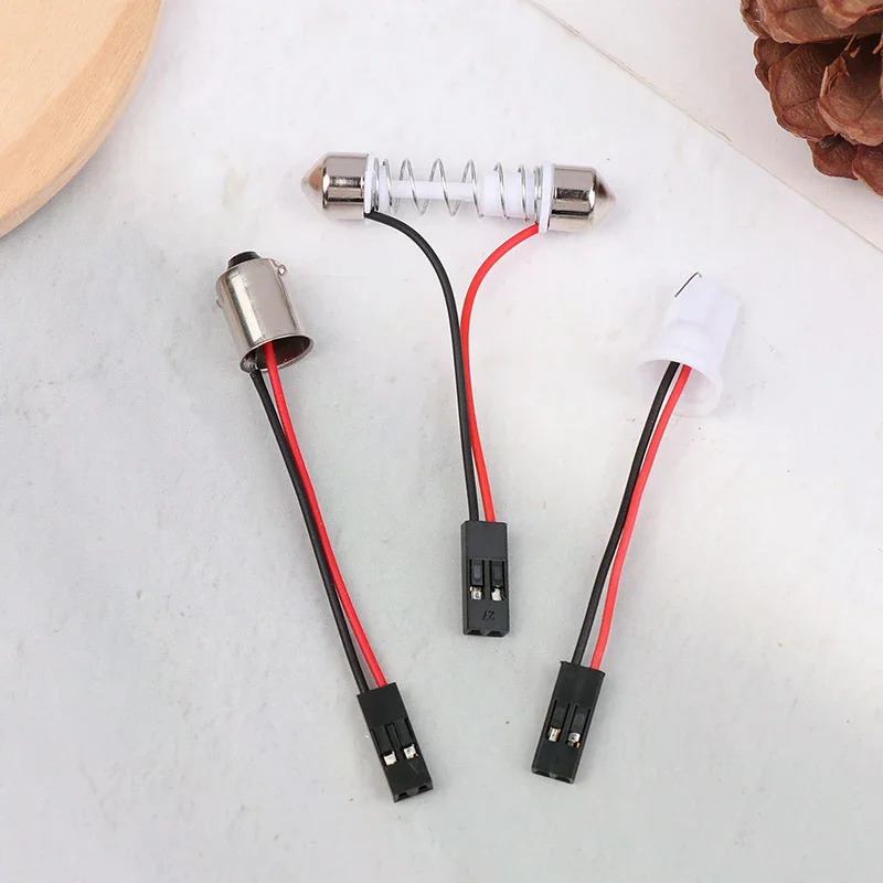 10Pcs T10/BA9S/T4W/Festoon LED Car Light Adapter - Pink Connector Wire Cables for Stop Lamp/Interior Dome Bulb Panel
10Pcs T10/BA9S/T4W/Festoon LED Car Light Adapter - Pink Connector Wire Cables for Stop Lamp/Interior Dome Bulb Panel