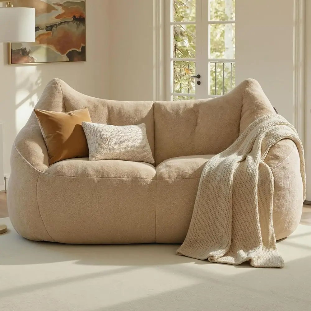 70.9" Oversized Bean Bag Chairs or Adults,Loveseat Soa,Plush ern BonelLoveseat,Bean Bag Couch or Reading,Mini Small Couches or L
70.9" Oversized Bean Bag Chairs or Adults,Loveseat Soa,Plush ern BonelLoveseat,Bean Bag Couch or Reading,Mini Small Couches or L