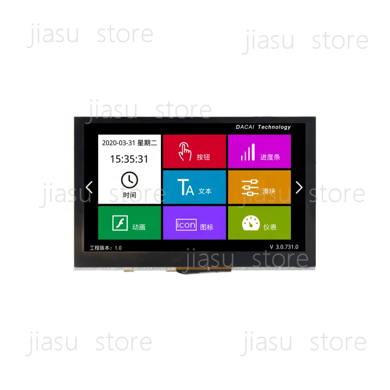 DACAI 4.3 inch LCD Touch screen Monitors HD101 backlight adjustable support NanoPi
DACAI 4.3 inch LCD Touch screen Monitors HD101 backlight adjustable support NanoPi