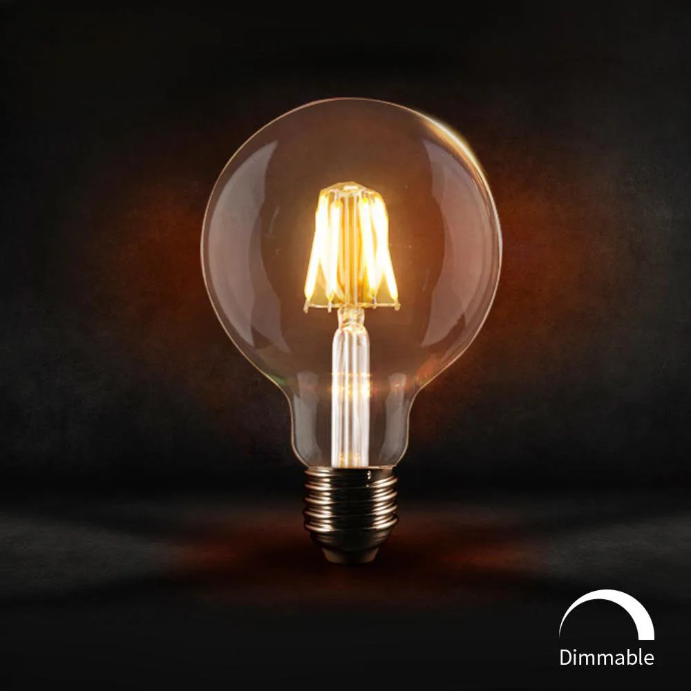 LED Filament Bulb E27 E14 Vintage Edison Lamp 220V 110V Retro Candle Light Globe Ampoule Lighting COB Home Decor Dimmable
LED Filament Bulb E27 E14 Vintage Edison Lamp 220V 110V Retro Candle Light Globe Ampoule Lighting COB Home Decor Dimmable