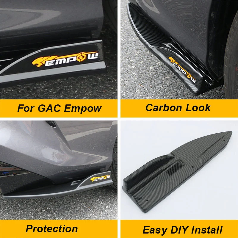 For GAC Trumpchi Empow Dodge Attitude GT 2021-2025 Rear Bumper Side Corner Anti Scuff Protection 1Pair Black Carbon Accessories
For GAC Trumpchi Empow Dodge Attitude GT 2021-2025 Rear Bumper Side Corner Anti Scuff Protection 1Pair Black Carbon Accessories