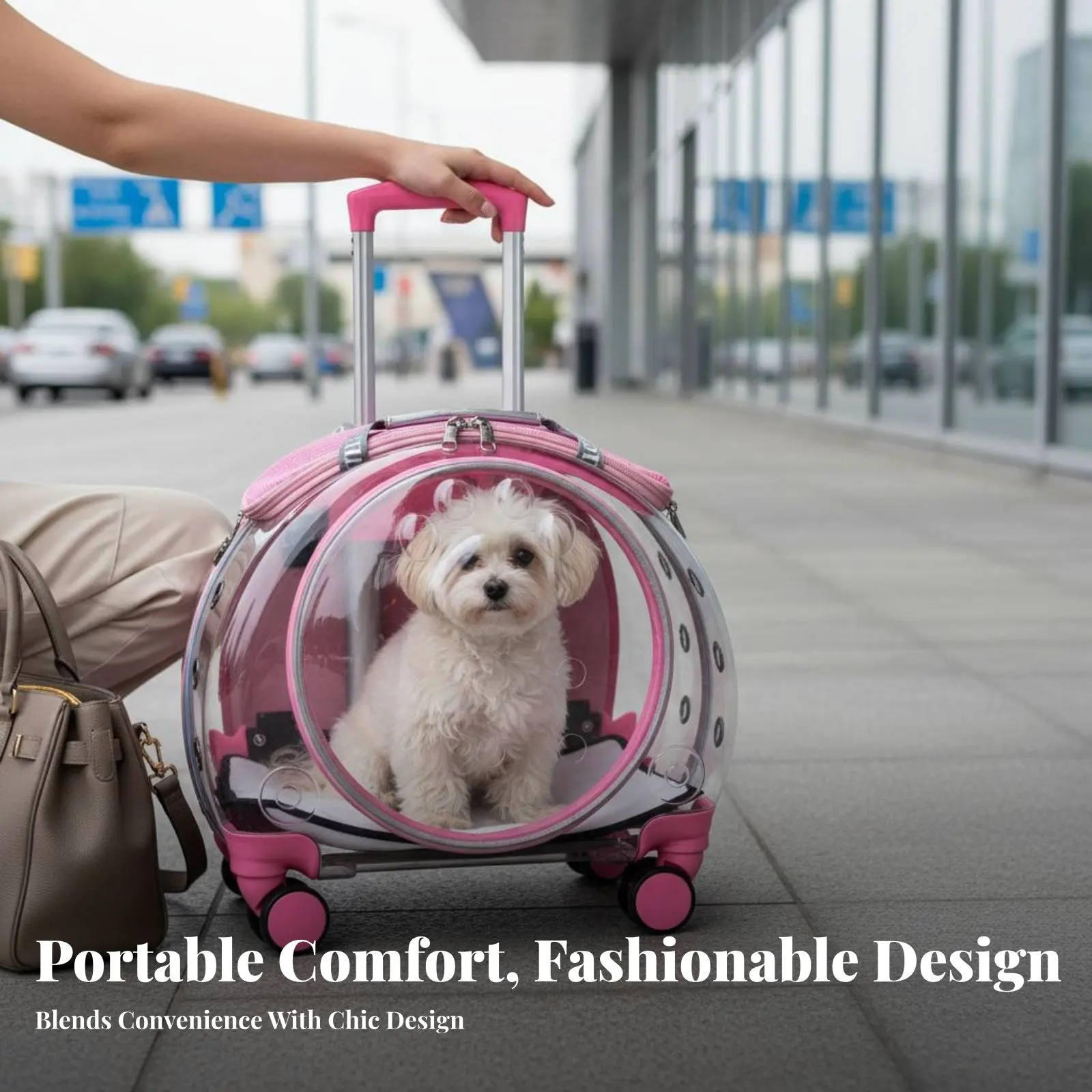Adaptable Dome Viewing Dome Pet Trolley Breathable Wheeled Dome Transport Telescopic Handle Tri-Function Design
Adaptable Dome Viewing Dome Pet Trolley Breathable Wheeled Dome Transport Telescopic Handle Tri-Function Design
