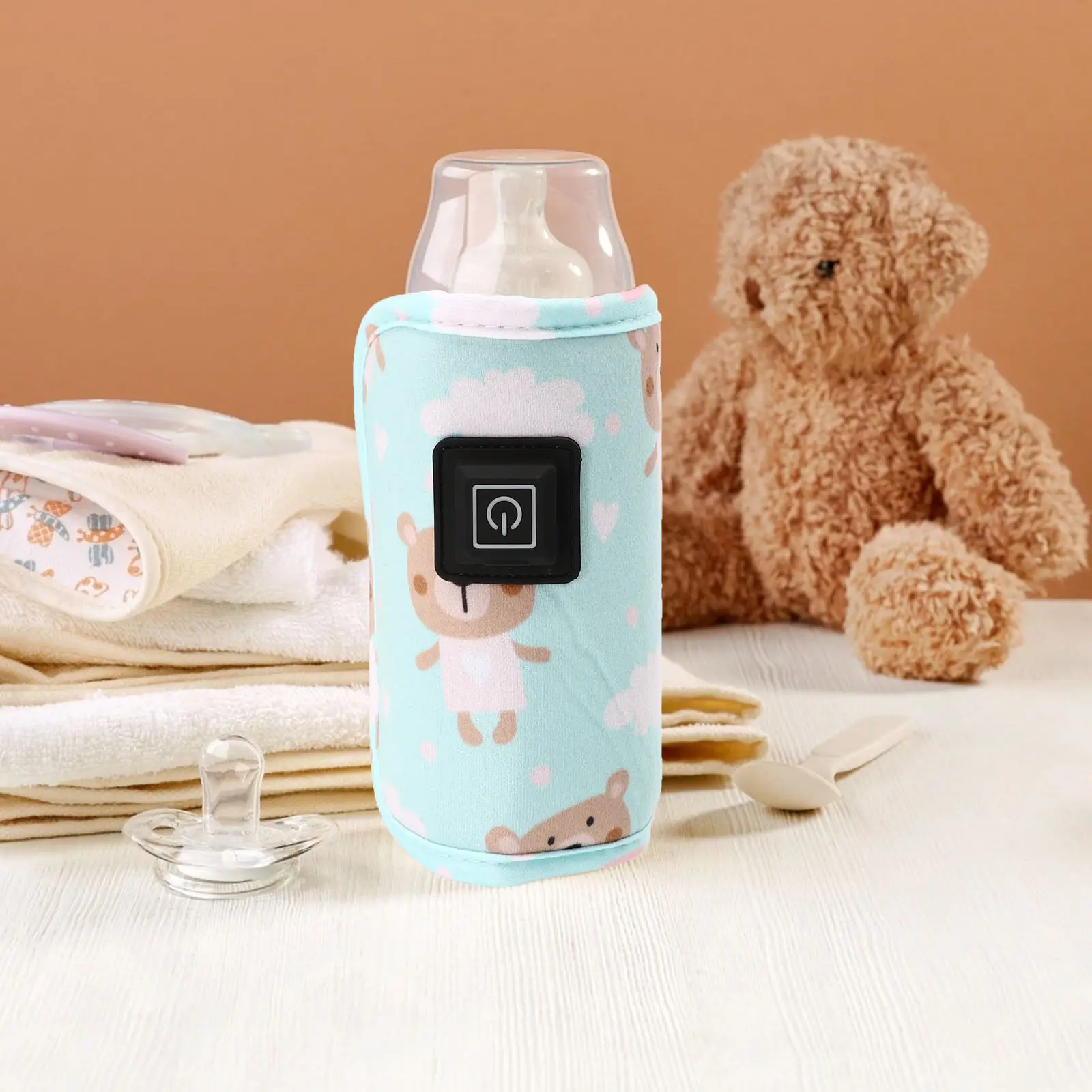 1pc Usb Warmer Portable 3 Gear Adjustable Milk Cover For Infant Feeding Heating Bottle Warmer Bottle Travel Use
1pc Usb Warmer Portable 3 Gear Adjustable Milk Cover For Infant Feeding Heating Bottle Warmer Bottle Travel Use