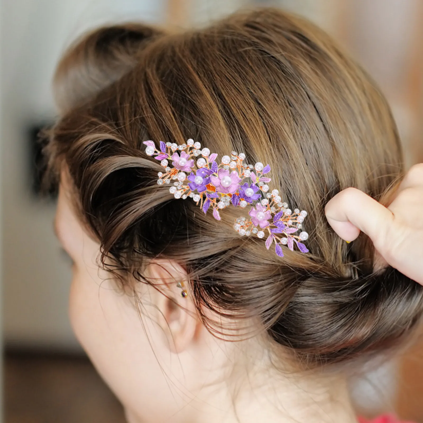 Rose Gold Wedding Hair Comb Bridal Flower Pearl Rhinestone Bride Headpiece Floral Headdress For Women Girls Prom Birthday
Rose Gold Wedding Hair Comb Bridal Flower Pearl Rhinestone Bride Headpiece Floral Headdress For Women Girls Prom Birthday
