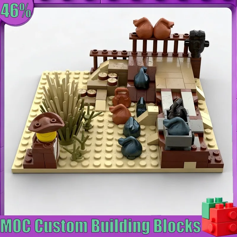 NEW 559 PCS Pirate Royal Gem Mine Raid MOC Model Custom Puzzle Architecture DIY Assembly Educational Toy Gift Collection Blocks
NEW 559 PCS Pirate Royal Gem Mine Raid MOC Model Custom Puzzle Architecture DIY Assembly Educational Toy Gift Collection Blocks