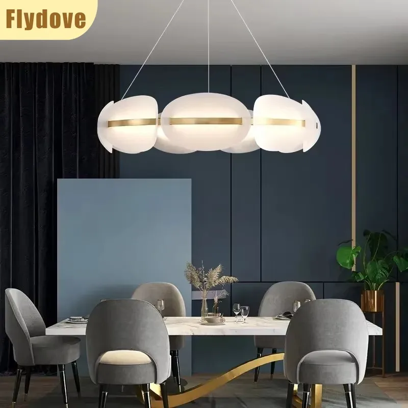 Circular Shaped Art Lamp LED Dining Table Pendant Light Acrylic Petal Ceiling Light Internet Famous Hotel Decoration Lamp
Circular Shaped Art Lamp LED Dining Table Pendant Light Acrylic Petal Ceiling Light Internet Famous Hotel Decoration Lamp