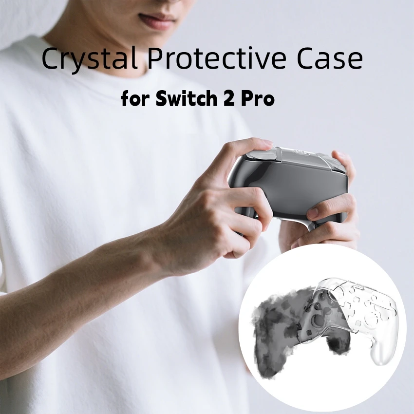 Для Switch2 Pro геймпад защитный жесткий чехол для ПК прозрачный хрустальный чехол аксессуары
Для Switch2 Pro геймпад защитный жесткий чехол для ПК прозрачный хрустальный чехол аксессуары