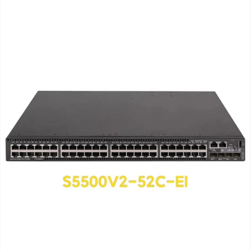 Brand new original switch S5500V2-52C-EI 【 Three-layer network management /48 Gigabit power +4 Gigabit light 】
Brand new original switch S5500V2-52C-EI 【 Three-layer network management /48 Gigabit power +4 Gigabit light 】